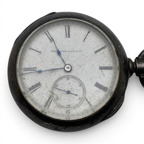 Elgin Coin Silver Pocket Watch