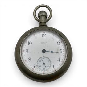 Elgin Silverode Pocket Watch
