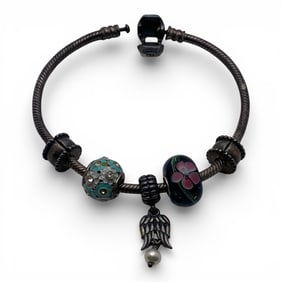 Pandora Sterling Silver Charm Bracelet