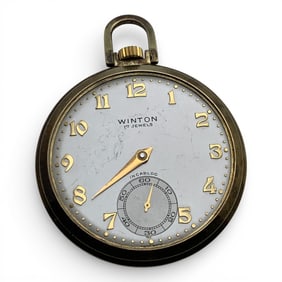 Winton 17 Jewlels Pocket Watch