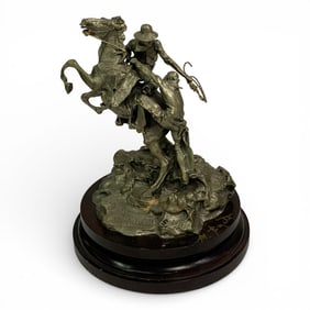 1980 Michael Boyett Pewter Sculpture