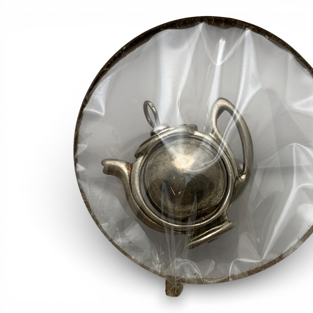 Sterling Silver Teapot Charm: Marked 925 - See Photos
