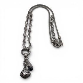 Sarda Sterling Silver Pendant Necklace