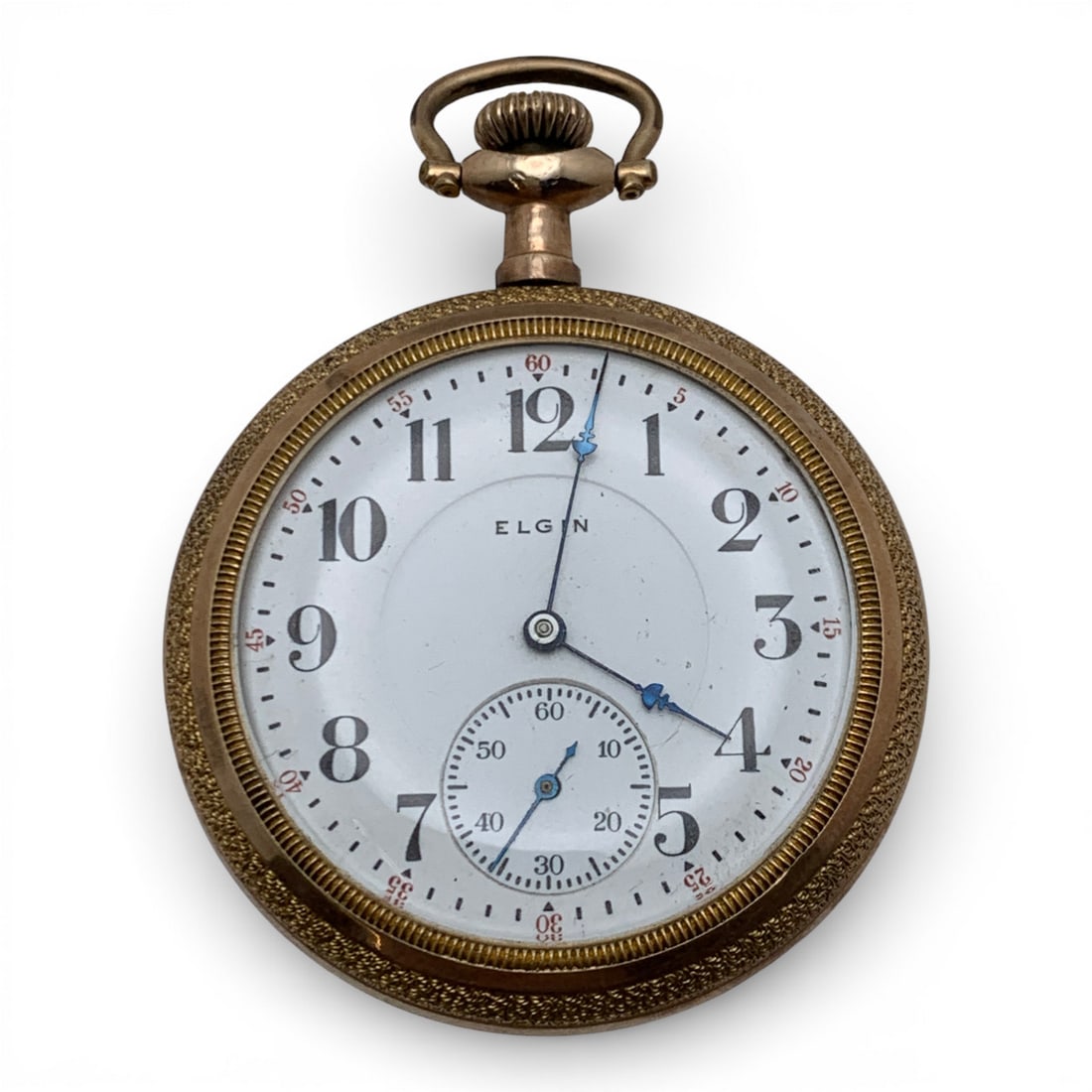Elgin Gold Filled Pocket Watch: Marked On Face: Elgin Marked On Back Case: Wadsworth, Referee, Warranted 20 Years, 2241370Marked On Movement: Elgin Nat'l Watch Co, 17946344, 17 Jewels2 1/2" Long - 66.6 Grams