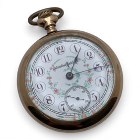 Antique 1901 Columbus Gold Filled Pocket Watch