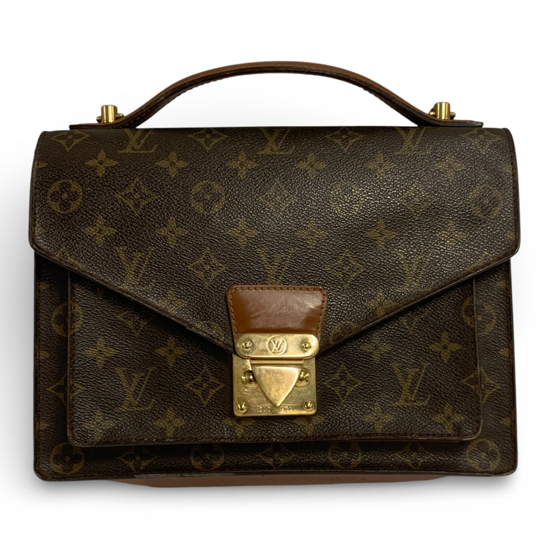 Vintage Louis Vuitton Monogram Monceau 28 Bag (1 of 7)