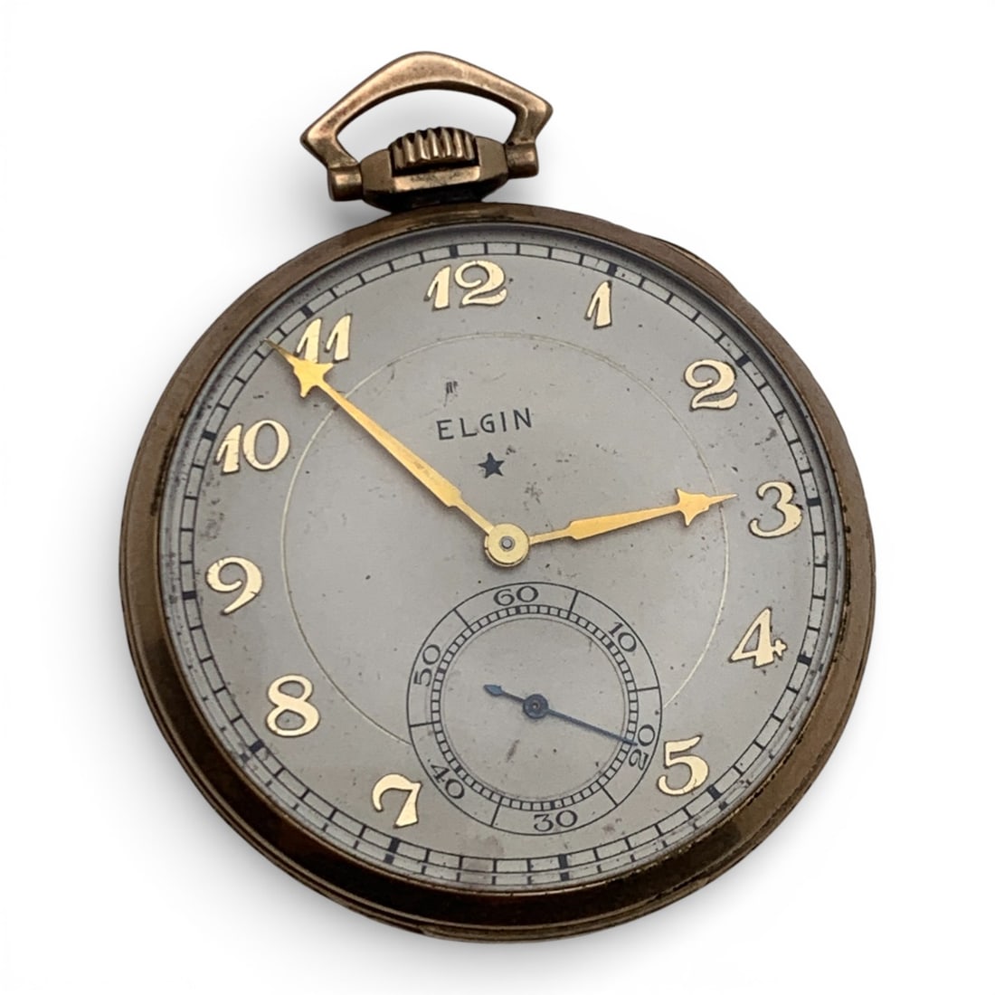 Antique 1954 Elgin Gold Filled Pocket Watch (1 of 5)