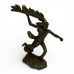 1992 Jim Ponter Fine Pewter Sculpture