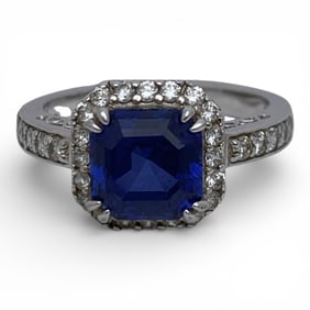 Sterling Silver & Cubic Zirconia Ring