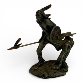 1992 Jim Ponter Fine Pewter Sculpture