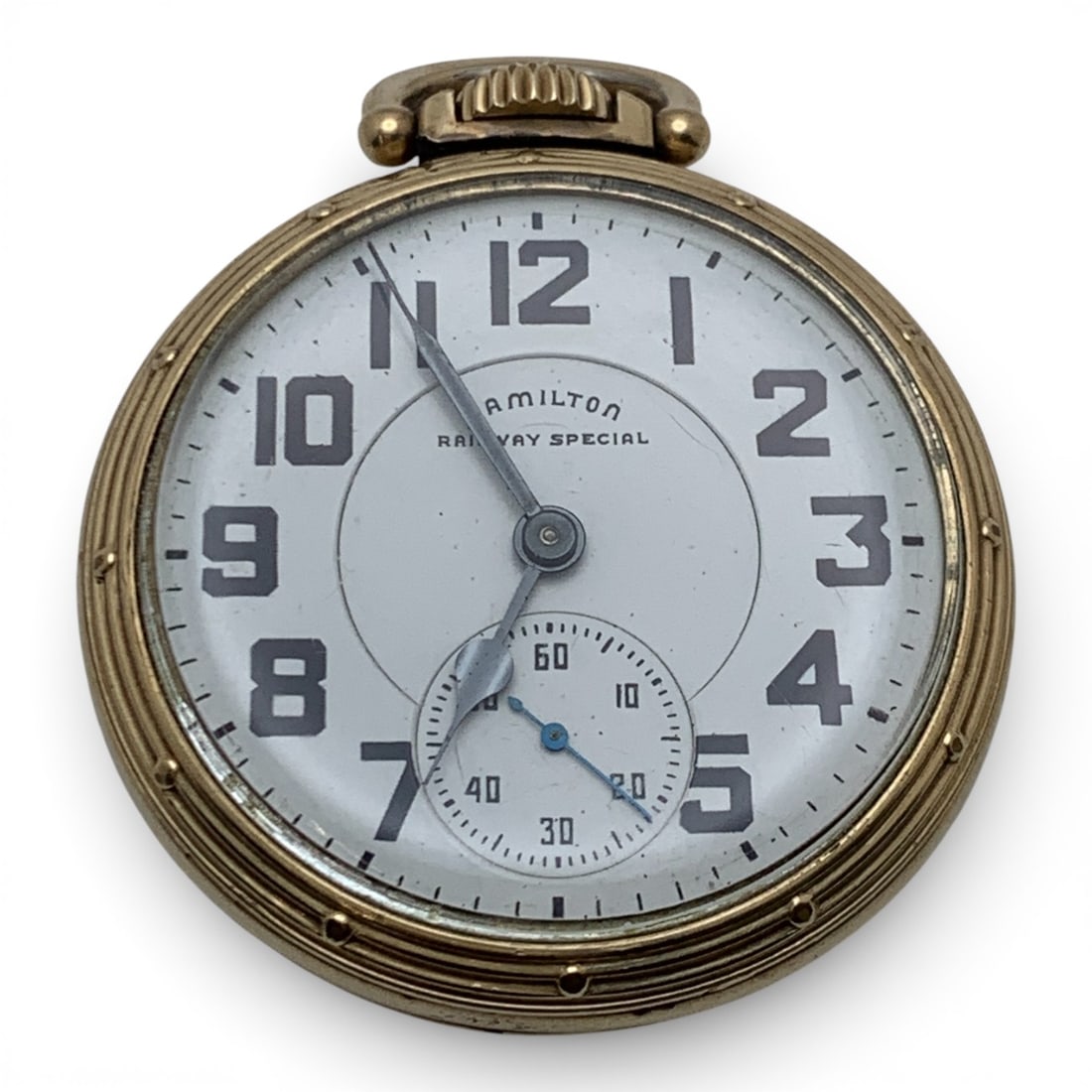 Antique 1949 Hamilton 10k Gold Filled Pocket Watch (1 of 5)