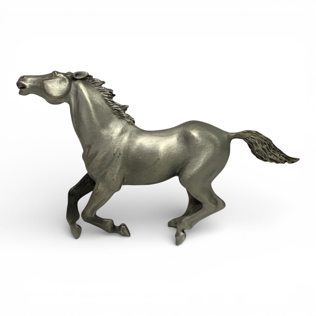 Pewter Horse Sculpture (1 of 2)