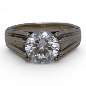 Sterling Silver & Cubic Zirconia Ring