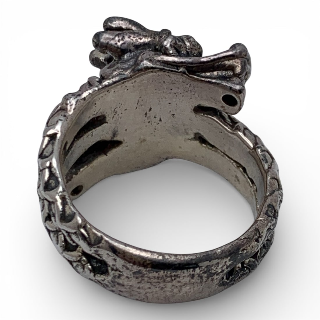 Sterling Silver Dragon Ring - 2