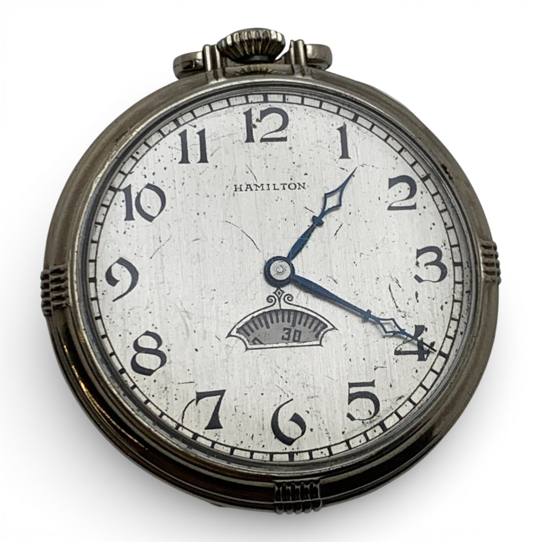 Antique Hamilton 14k Gold Filled Pocket Watch (1 of 5)