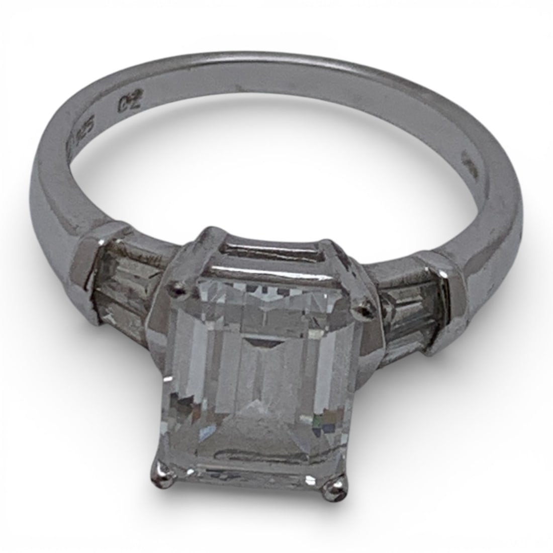 Sterling Silver & Cubic Zirconia Ring - 4