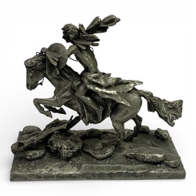 1973 Polland Fine Pewter Sculpture