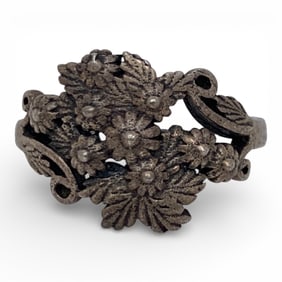 Sterling Silver Flower Ring