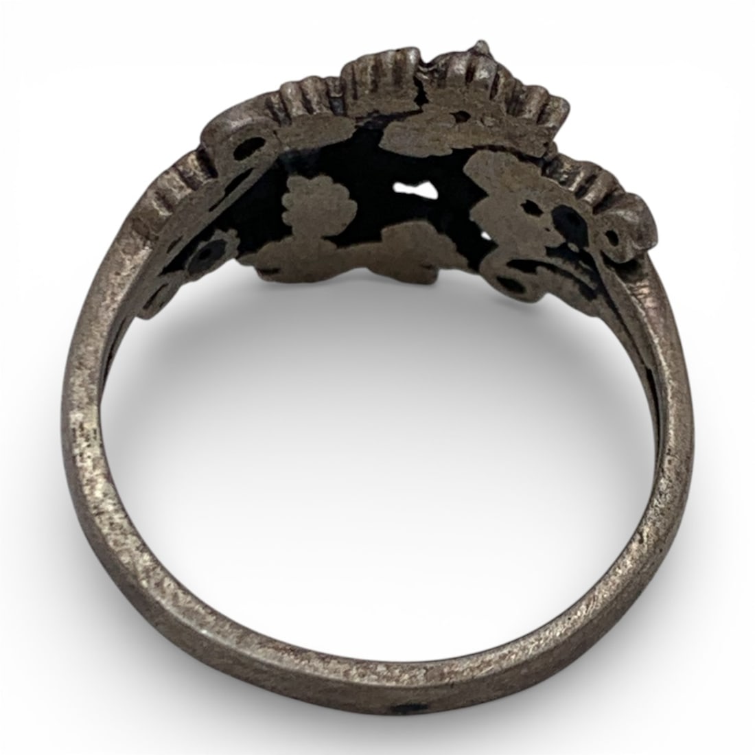 Sterling Silver Flower Ring - 6