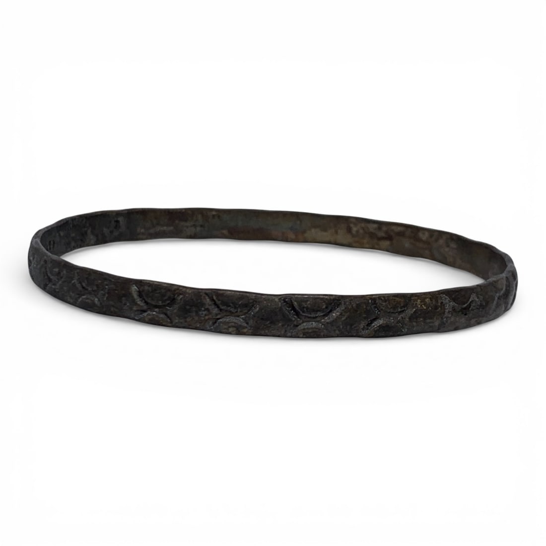 Sterling Silver Bangle Bracelet: Marked 925 - 2 1/2" Inside Width - 14.0 Grams