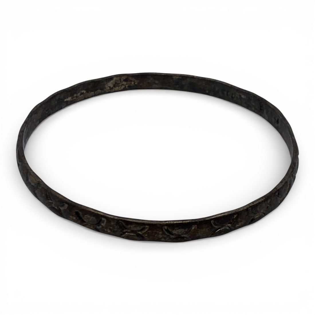 Sterling Silver Bangle Bracelet - 2