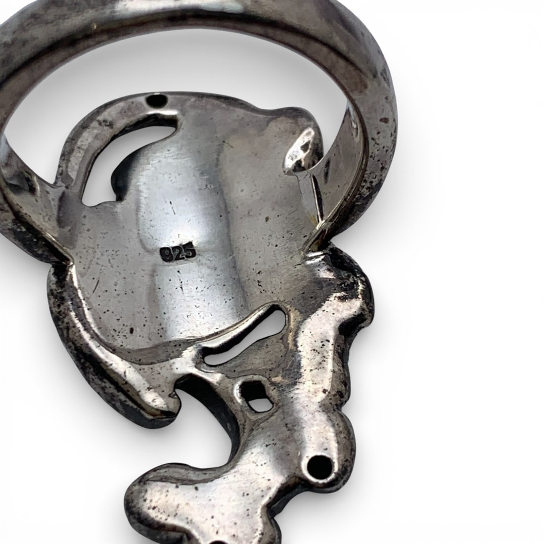 Sterling Silver Flower Ring - 7