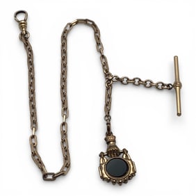Victorian Gold Filled Pocket Watch Chain