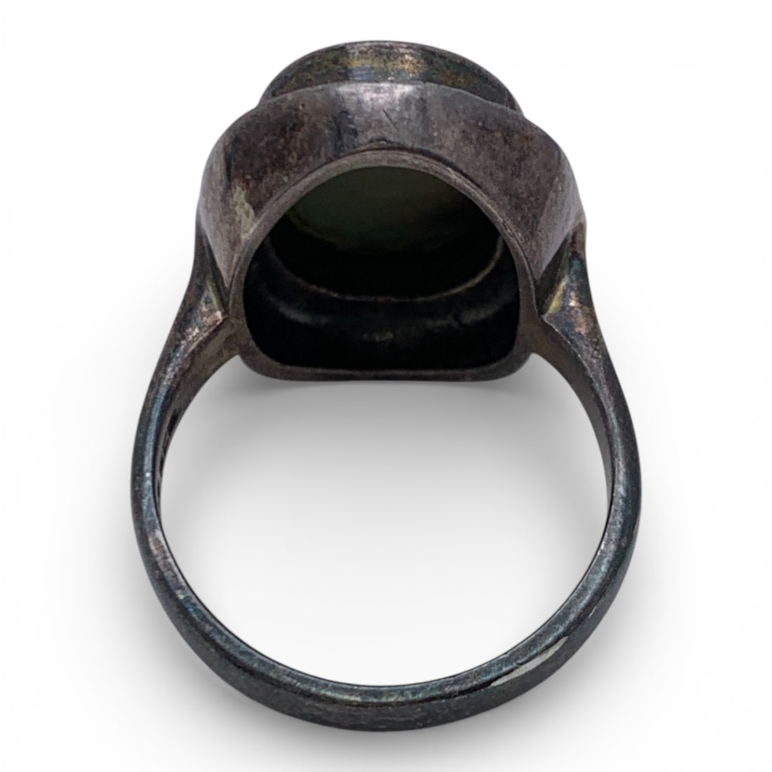 Sterling Marcasite & Abalone Ring - 2