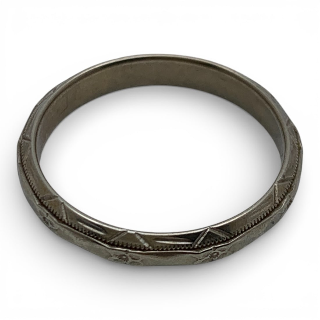 14k White Gold Ring - 2