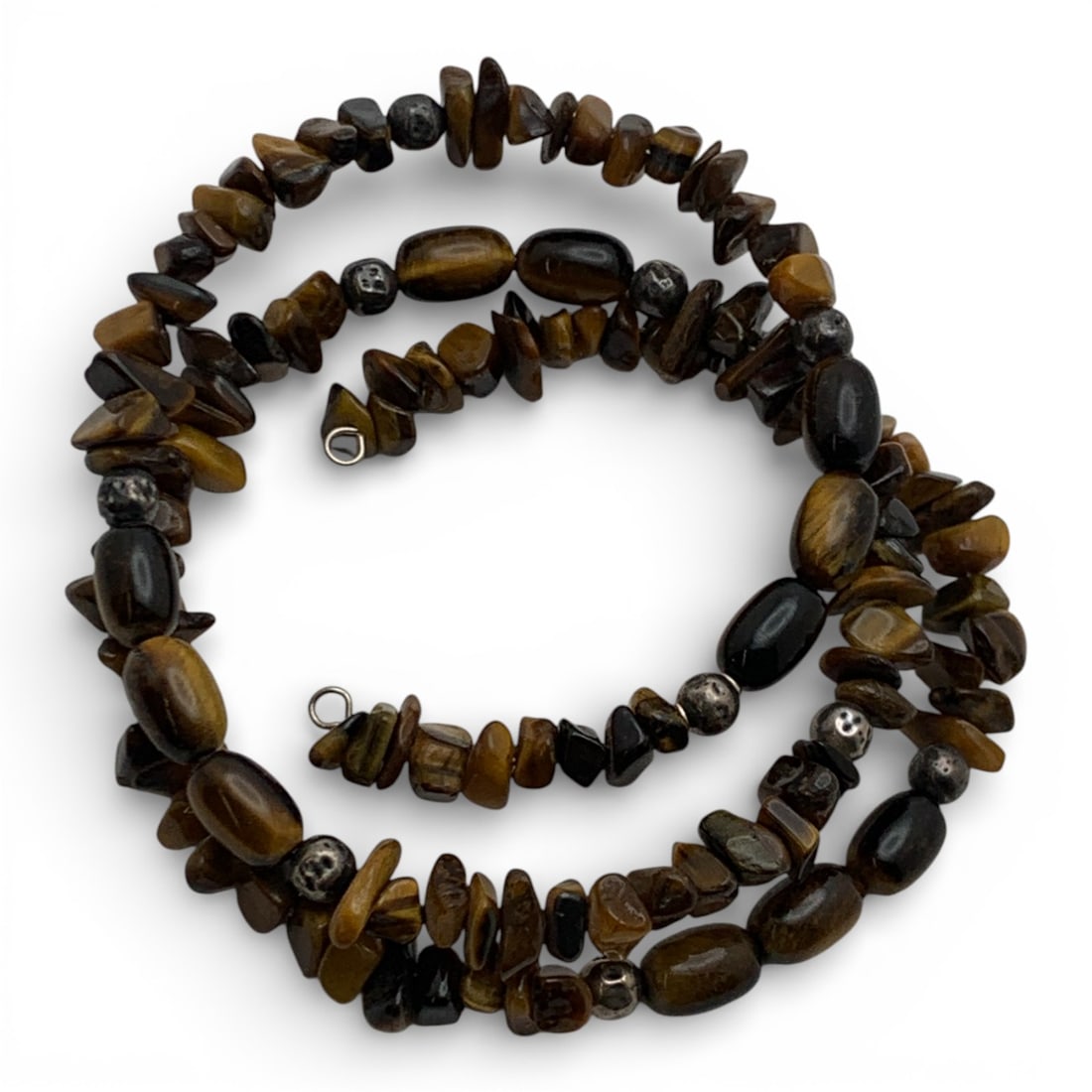 Tiger's Eye Chunk Bracelet: 30.0 Grams