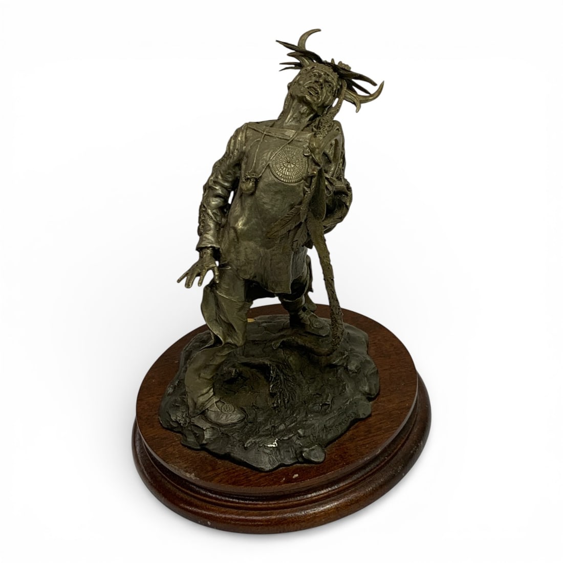 1995 Michael Boyett Fine Pewter Sculpture (1 of 5)