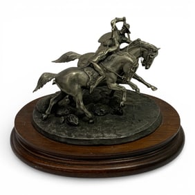 1983 Polland Fine Pewter Sculpture