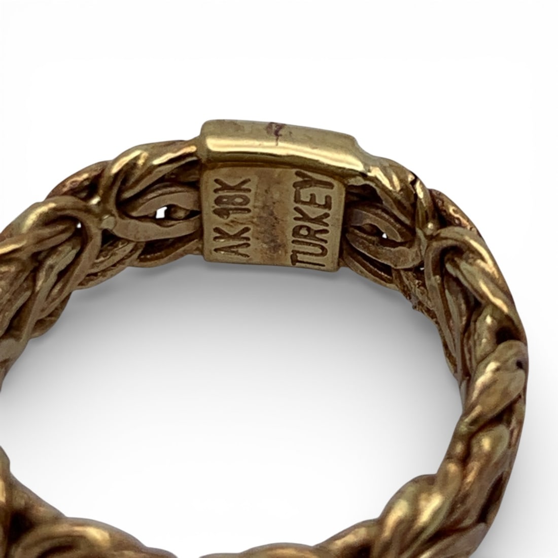 18k Yellow Gold Ring - 3