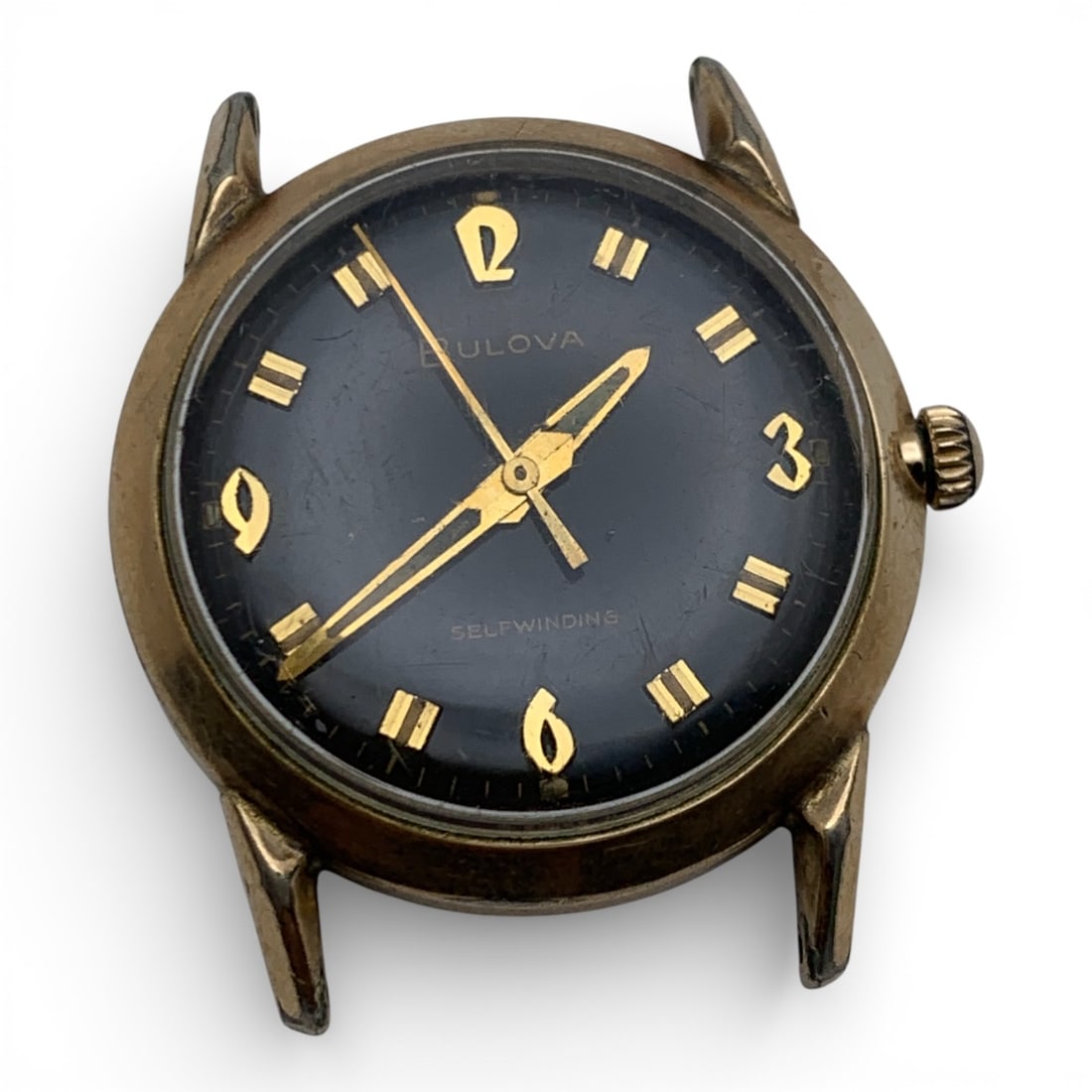 Vintage Bulova 10k Gold Filled Watch: Marked On Face: Bulova, SwissMarked On Back: Bulova, 10k R.g.p Bezel, Stainless Steel Back, I6011771 1/2" Face Diameter - 23.0 Grams