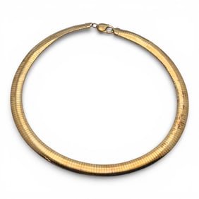 Sterling Silver Gold Tone Necklace