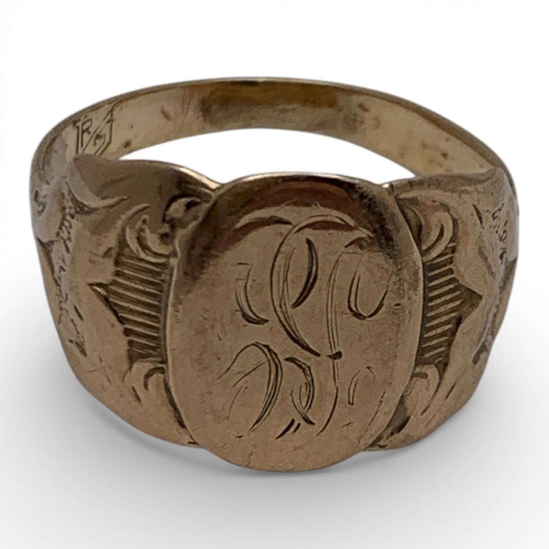 10k Yellow Gold Ring - 4