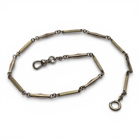 14k Gold Filled Pocket Watch Chain