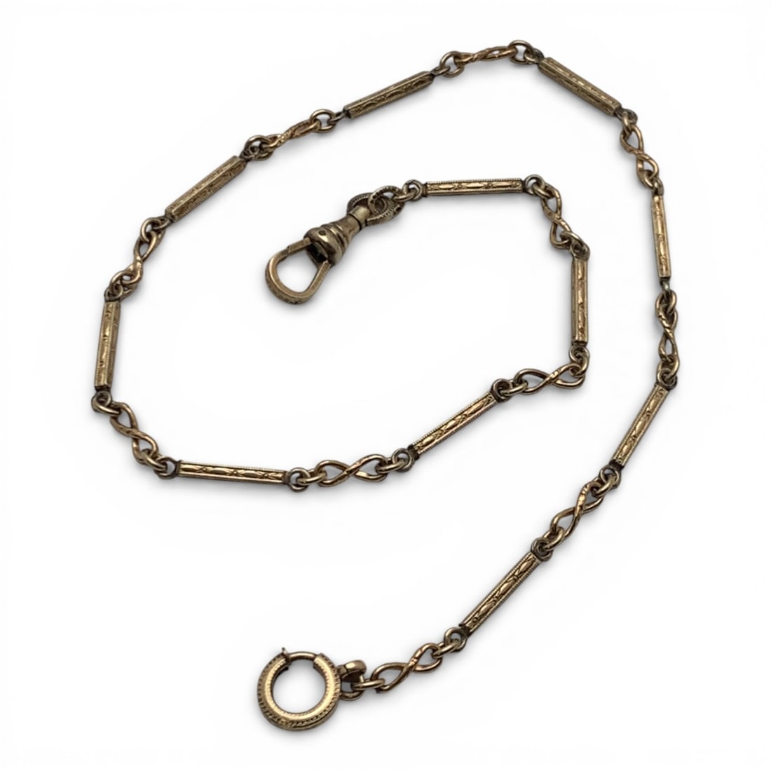 12k Gold Filled Watch Chain (1 of 2)