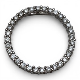 Sterling Silver & Cubic Zirconia Pendant