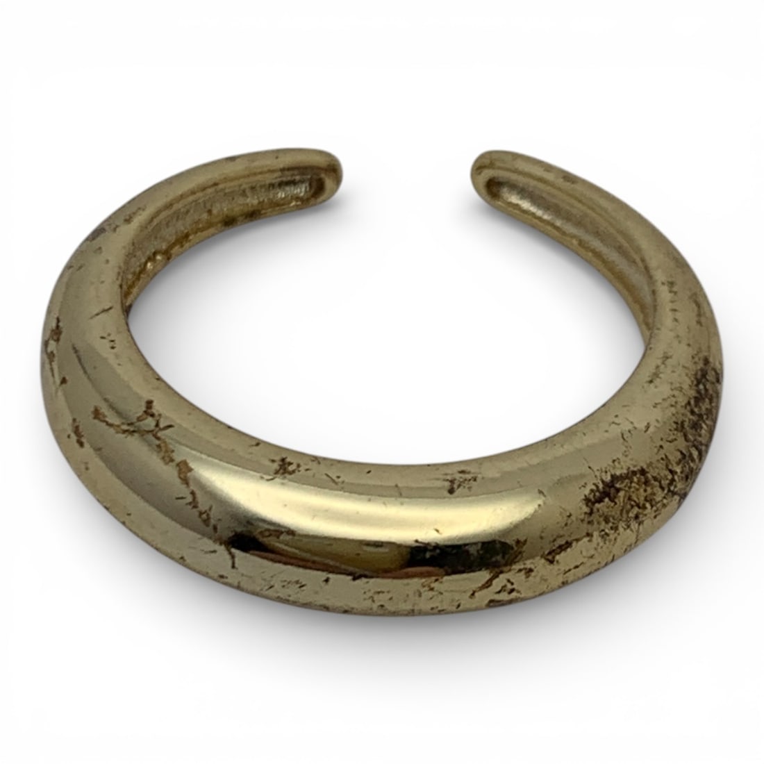 Sterling Silver Gold Tone Ring - 8