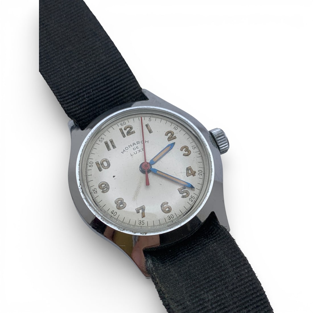 Vintage Monarch De Luxe Men's Wrist Watch (1 of 3)