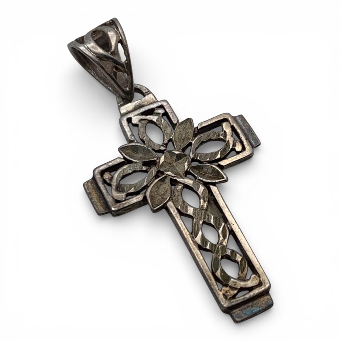Sterling Silver Cross Pendant (1 of 3)