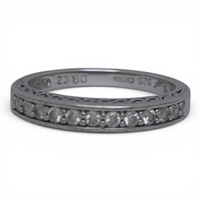 Sterling Silver & Cubic Zirconia Ring