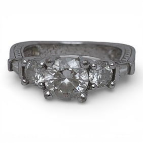 Sterling Silver & Cubic Zirconia Ring