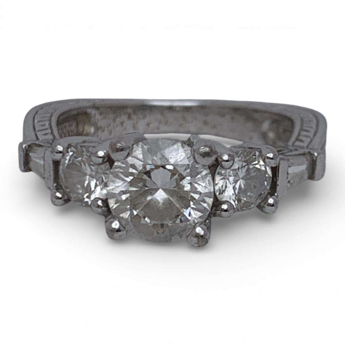 Sterling Silver & Cubic Zirconia Ring (1 of 8)