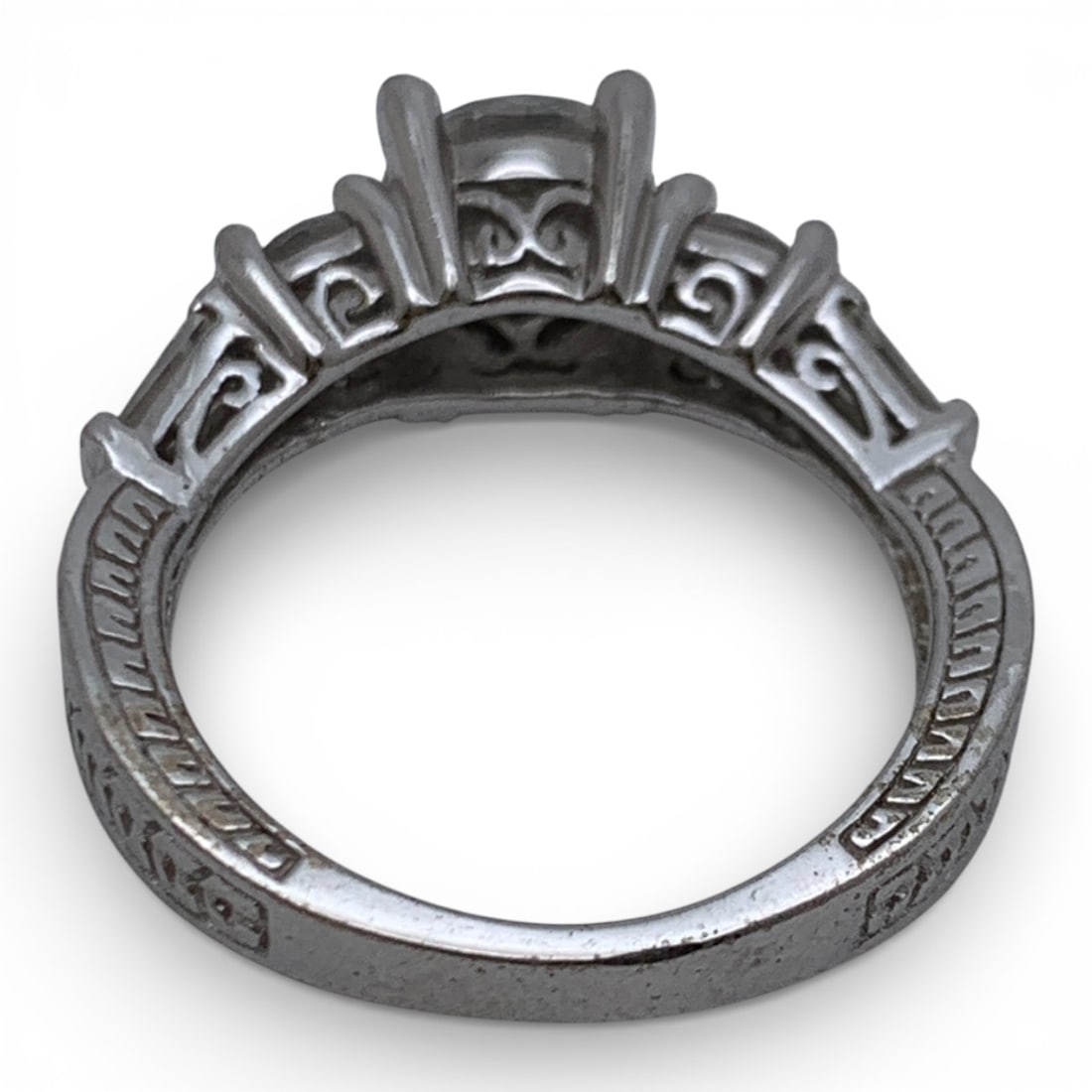 Sterling Silver & Cubic Zirconia Ring - 2