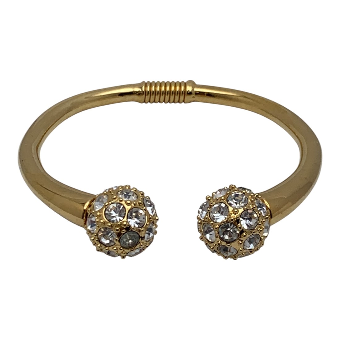 Kjl Hinge Bracelet W Interchangeable Ends: Marked Kjl - 2 1/4" Inside Width