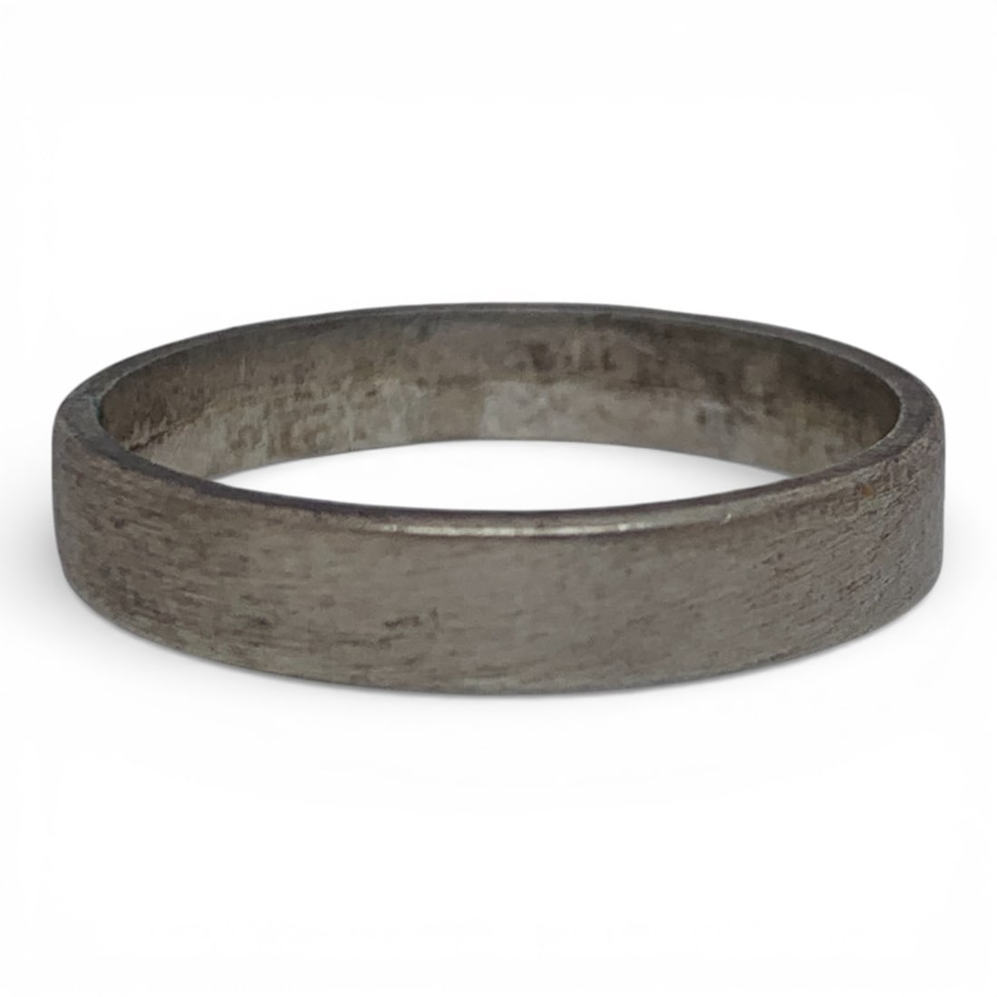 Silver Band: Tests Silver - Size 9.25 - 2.8 Grams