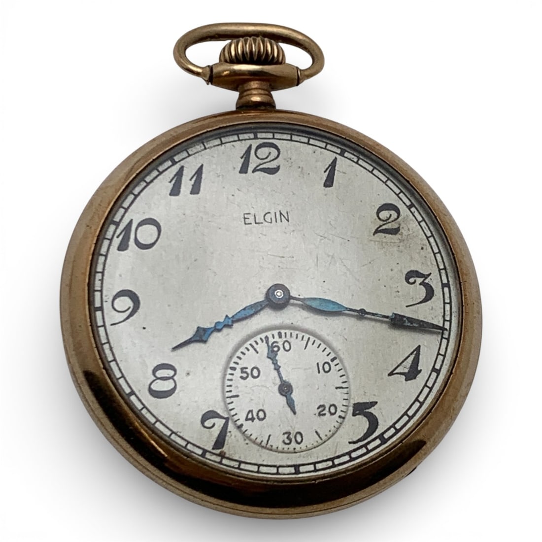 Elgin 10k Gold Filled Pocket Watch (1 of 5)