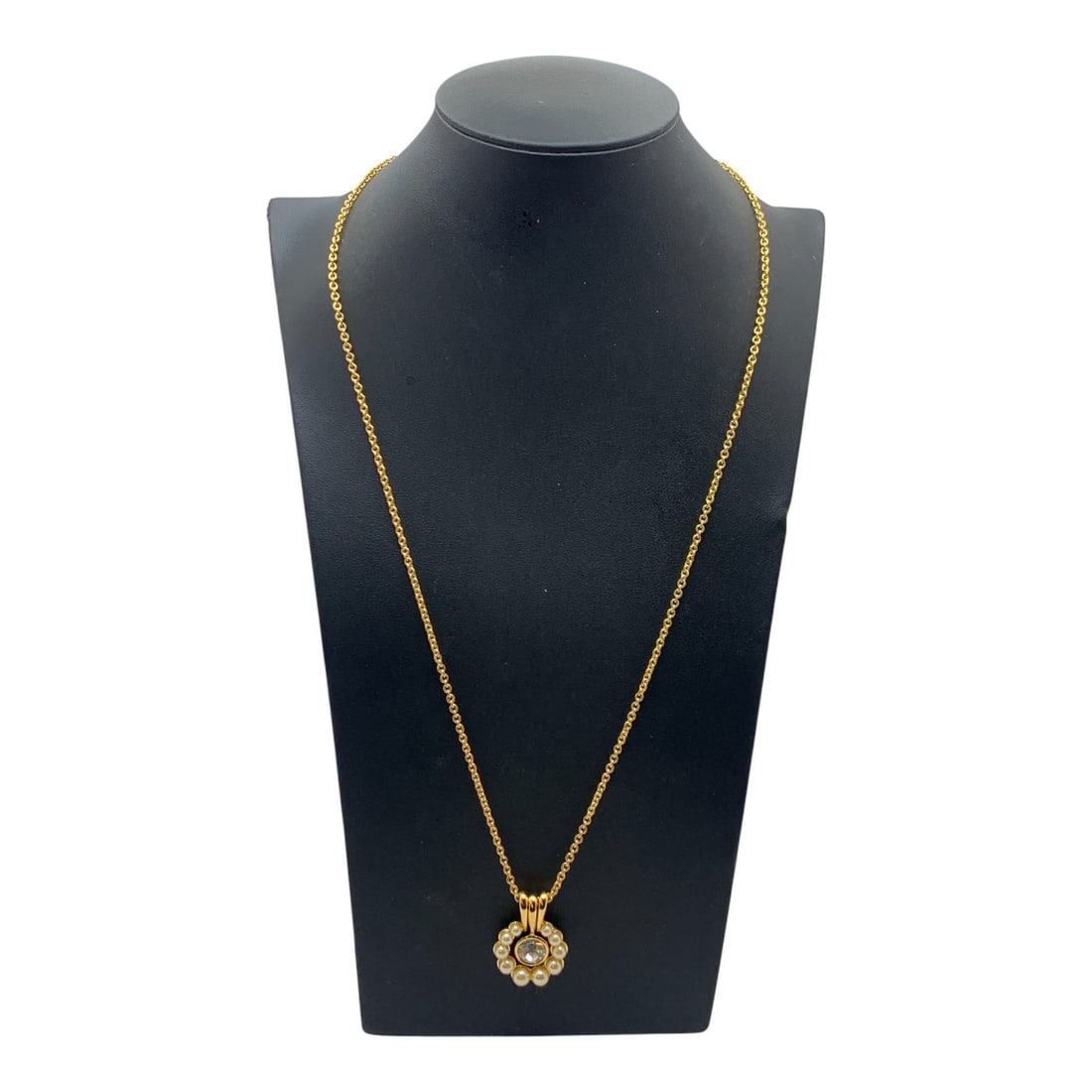 Nolan Miller Gold Tone Necklace W Pendants: Includes 5 Different Pendants Marked Nolan Miller - 24 1/4" Long
